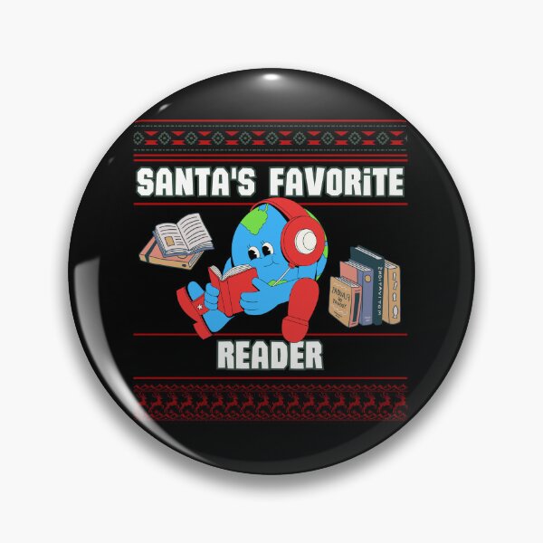 Item preview, Santa's Favorite Reader Christmas designed and sold by AquaCreative.