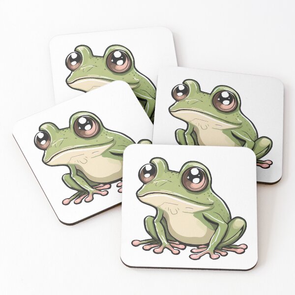 Item preview, Cute Grumpy Frog designed and sold by dariapoczekaj.