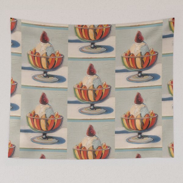 Item preview, Wayne Thiebaud, 1920 America | Cakes Paintings designed and sold by HobertShoop.