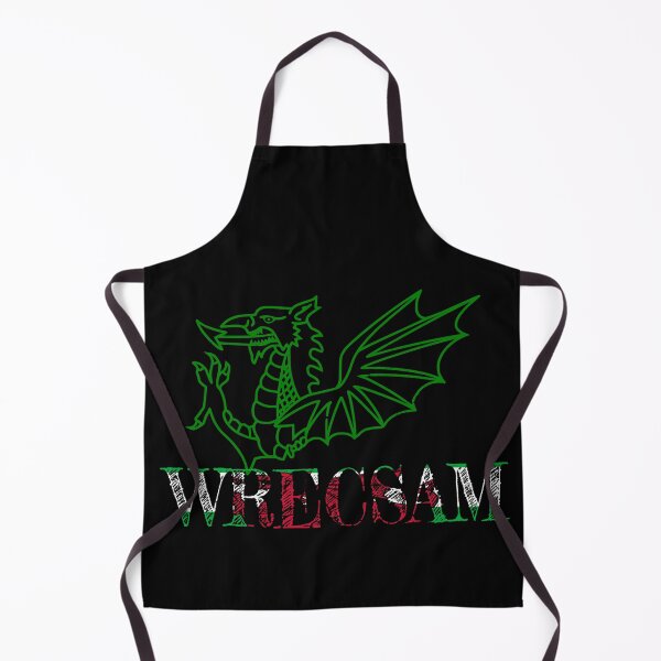 Item preview, WRECSAM GREEN WELSH FLAG DRAIG GOCH RED DRAGON designed and sold by Marni Scofidio Desi9ns.
