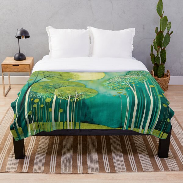 Item preview, Bosque iluminado por la luna designed and sold by Cathi.