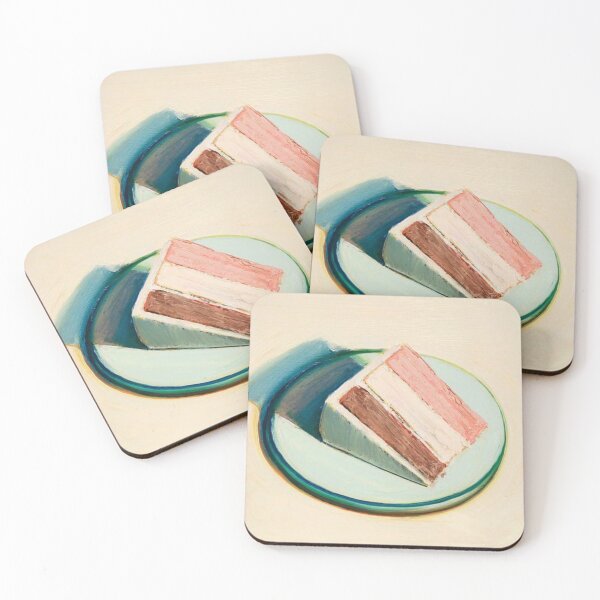 Item preview, Wayne Thiebaud, 1920 America | Cakes Paintings designed and sold by HobertShoop.