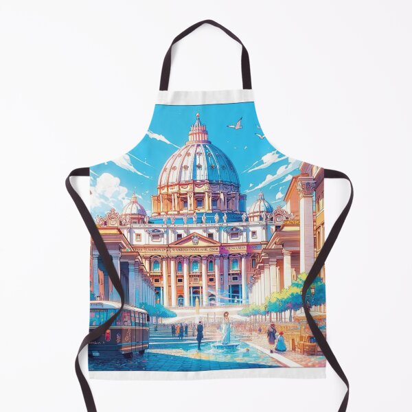 Item preview, A Vibrant Glimpse of Vatican City designed and sold by Era-of-Traveler.