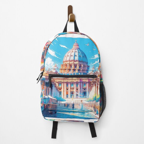 Item preview, A Vibrant Glimpse of Vatican City designed and sold by Era-of-Traveler.