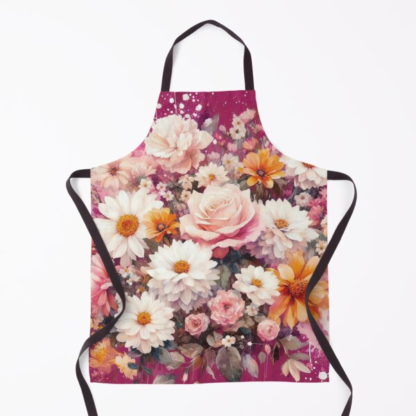 Item preview, Roses and Daisies on Lila designed and sold by tipitoes.