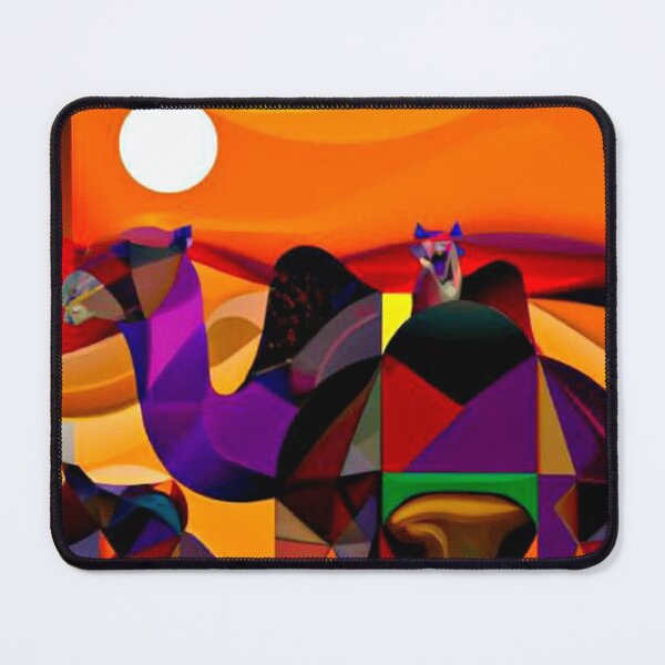 Item preview, Camels in the desert designed and sold by George Hutton Hunter.