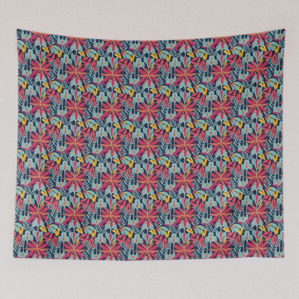 Aperçu de l'œuvre Bright Winter / Clear Winter pattern, skin-tone matching, personal color analysis, PCA, mid century modern créée et vendue par look4seasons.