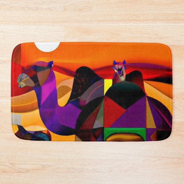 Item preview, Camels in the desert designed and sold by George Hutton Hunter.