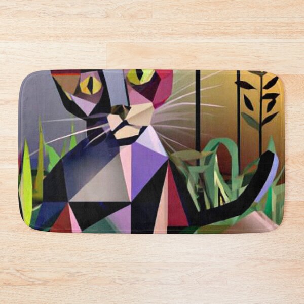 Item preview, Cat playing in garden designed and sold by George Hutton Hunter.