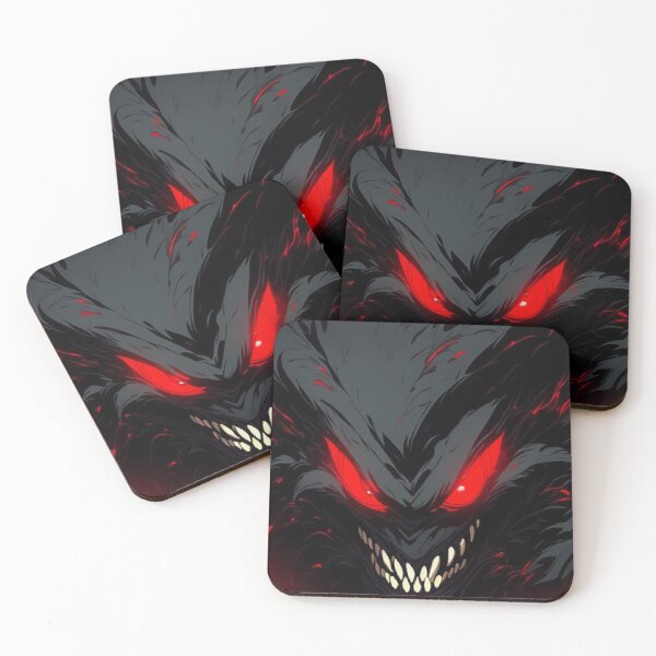 Item preview, Monster with red eyes designed and sold by DopeDesign111.