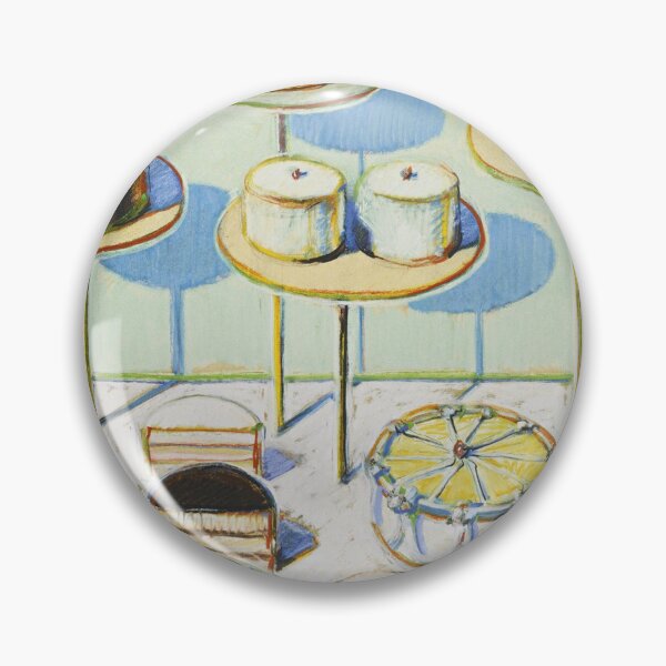 Item preview, Wayne Thiebaud, 1920 America | Cakes Paintings designed and sold by HobertShoop.