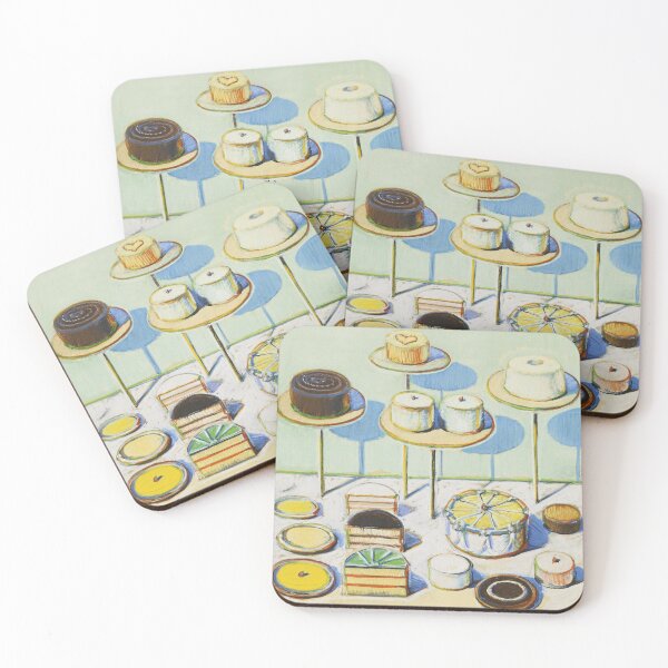 Item preview, Wayne Thiebaud, 1920 America | Cakes Paintings designed and sold by HobertShoop.