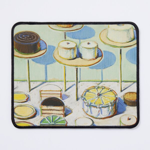 Item preview, Wayne Thiebaud, 1920 America | Cakes Paintings designed and sold by HobertShoop.