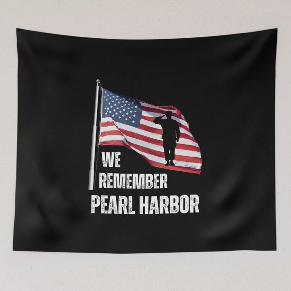 Item preview, We Remember Pearl Harbor December 7 1941 designed and sold by blakfrog.