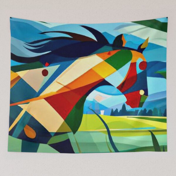 Item preview, Galloping Horse in meadow designed and sold by George Hutton Hunter.