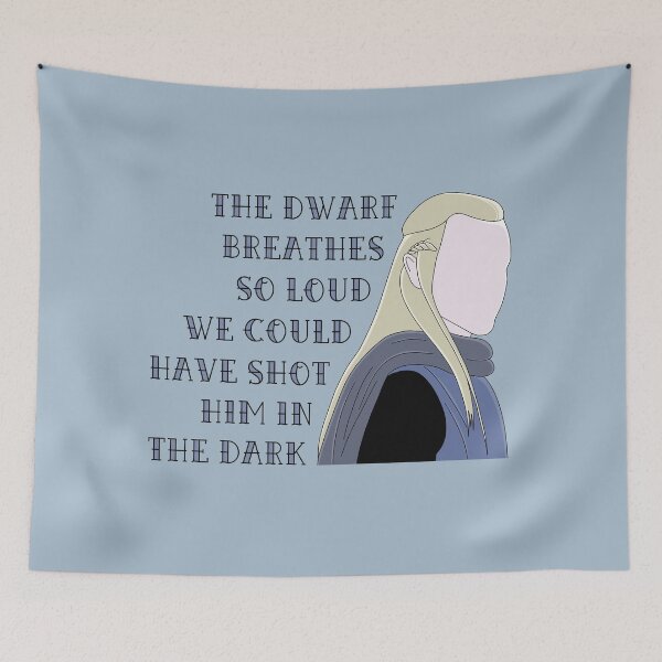 Item preview, The Dwarf Breathes So Loud designed and sold by heroics.