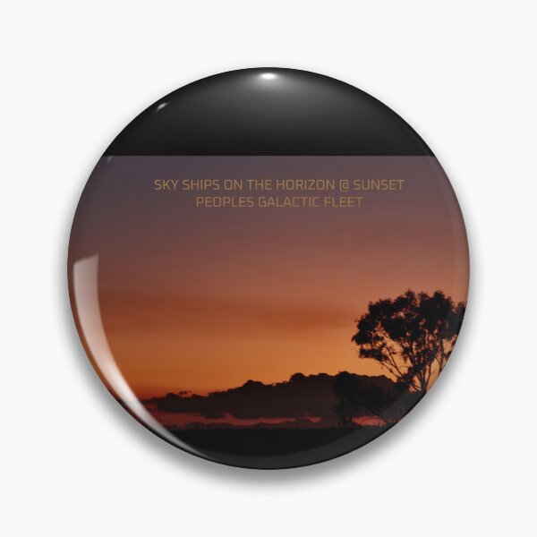 Item preview, GALACTIC ART - SKYSHIPS ON THE HORIZON @SUNSET designed and sold by GalacticFleet.