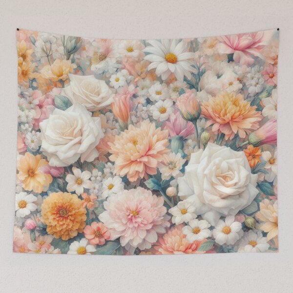 Item preview, Abstract overcrowded Bloosom Art designed and sold by tipitoes.