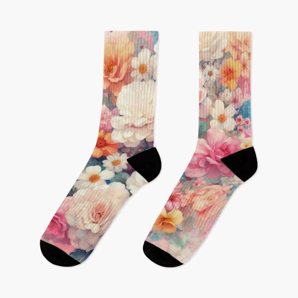 Item preview, Pink Floral Blooms III designed and sold by tipitoes.