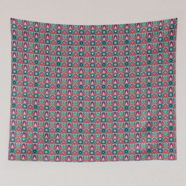 Item preview, Dark Winter / Deep Winter pattern, skin-tone matching, personal color analysis, PCA, geometric pattern designed and sold by look4seasons.