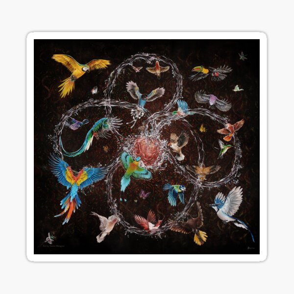 Heart Symphony Sticker