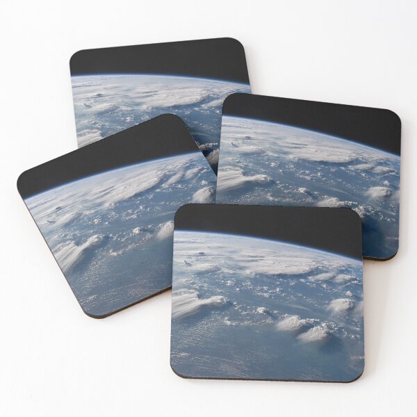 Item preview, STK204449S-Late afternoon sunlight casts long shadows from thunderhead anvils down onto southern Borneo. designed and sold by StocktrekImages.