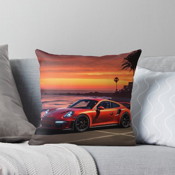 Item preview, Porsche at Malibu Beach designed and sold by AIArtArchitect.