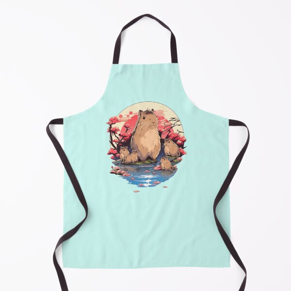 Item preview, Cherry Blossom Capybaras designed and sold by CleverboyDsgns.