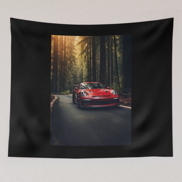 Item preview, Drive through the woods designed and sold by AIArtArchitect.