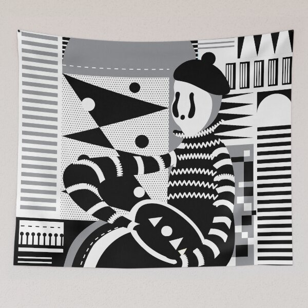 Item preview, She's silent at the city designed and sold by Zeze12.
