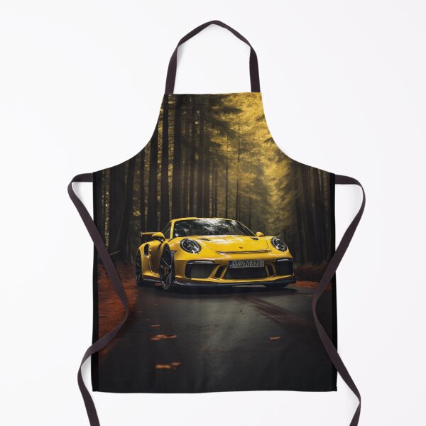 Item preview, Yellow Porsche GT3 RS designed and sold by AIArtArchitect.