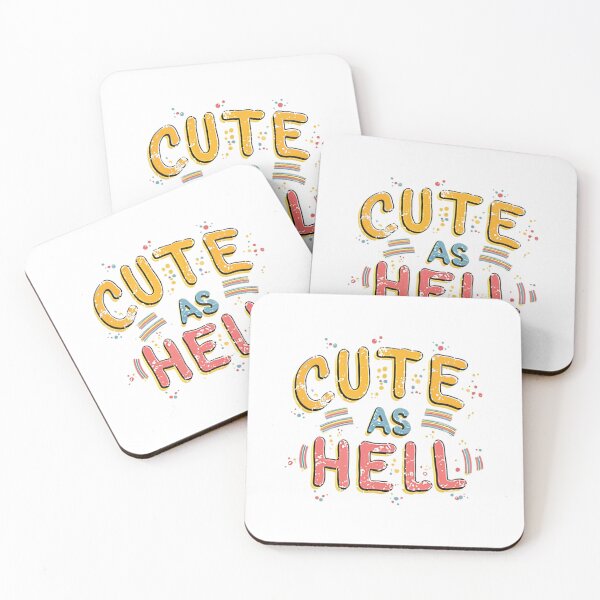 Item preview, Vintage Charm: Cute As Hell designed and sold by NickTaroDesign.