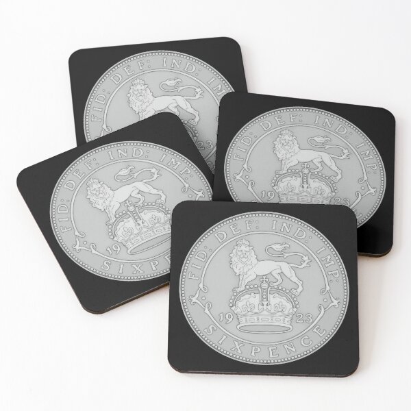 Item preview, Silver Sixpence 1923 designed and sold by MadeByGeeClowes.