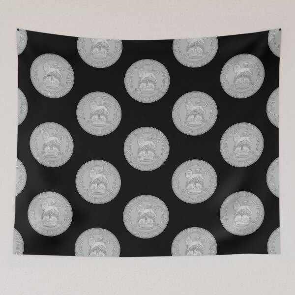 Item preview, Silver Sixpence 1923 designed and sold by MadeByGeeClowes.