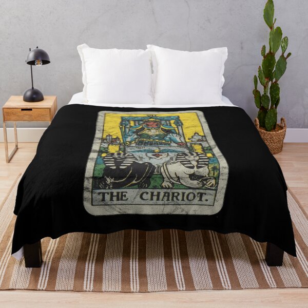 Item preview, Tarot Card - The Chariot (distressed design) designed and sold by siggyspatsky.