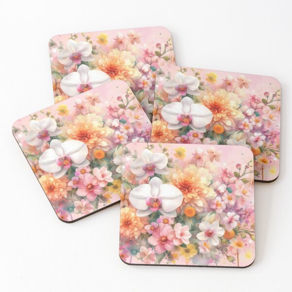 Item preview, Pink Floral Orchides designed and sold by tipitoes.