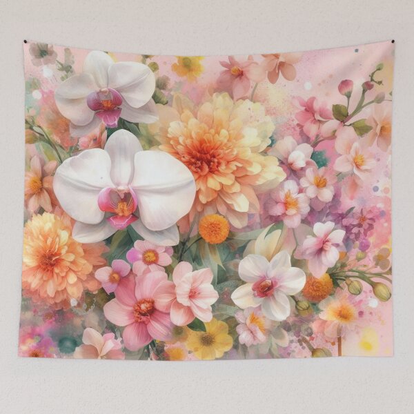Item preview, Pink Floral Orchides designed and sold by tipitoes.