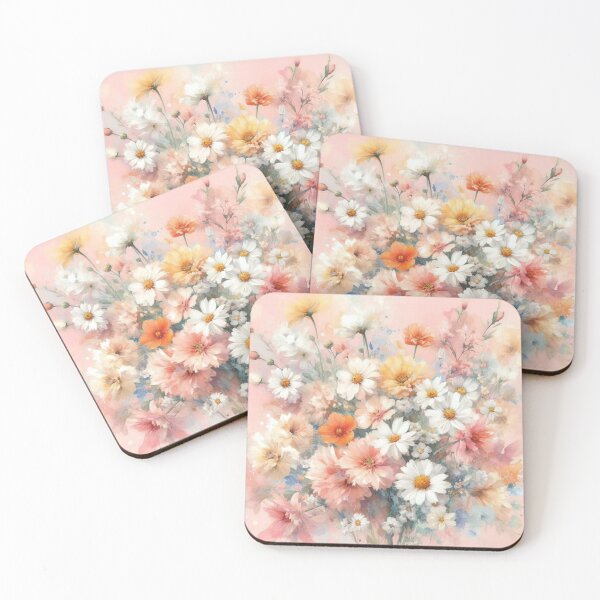 Item preview, Pink Daisies Garden designed and sold by tipitoes.