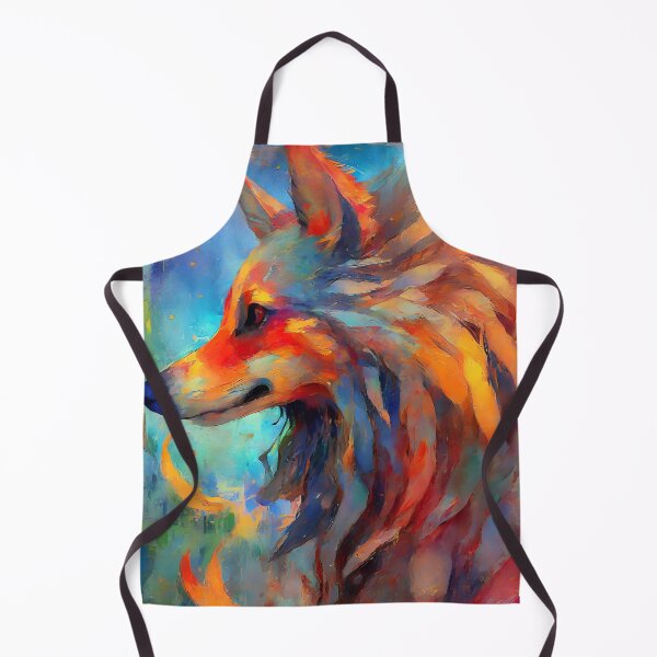 Item preview, Mystic phoenix dog art designed and sold by fotofeast.