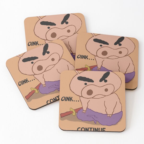 Item preview, Brave pig Shin Chan (Buri buri Zaemon) designed and sold by VictorTael.