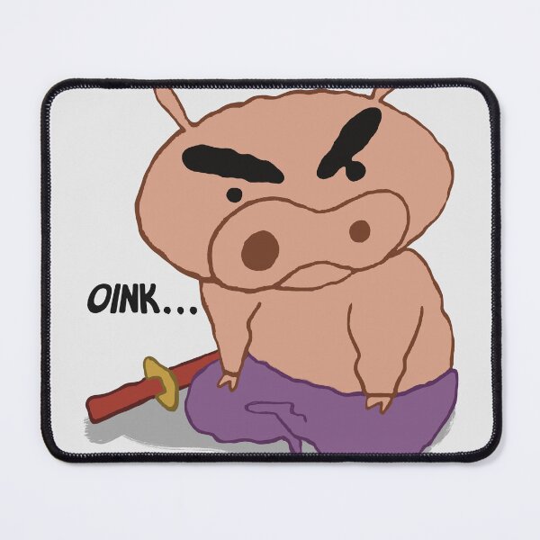 Item preview, Brave pig Shin Chan (Buri buri Zaemon) designed and sold by VictorTael.