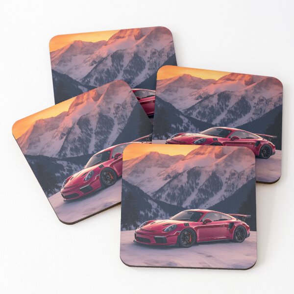 Item preview, Porsches love snow designed and sold by AIArtArchitect.