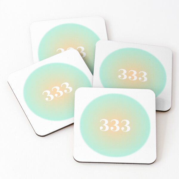 Item preview, Angel Number  333. Aura Support.  designed and sold by CoCoArt-Ua.