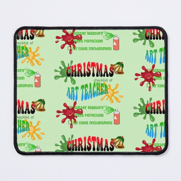Item preview, Christmas checklist of art teacher designed and sold by Rajasekar.