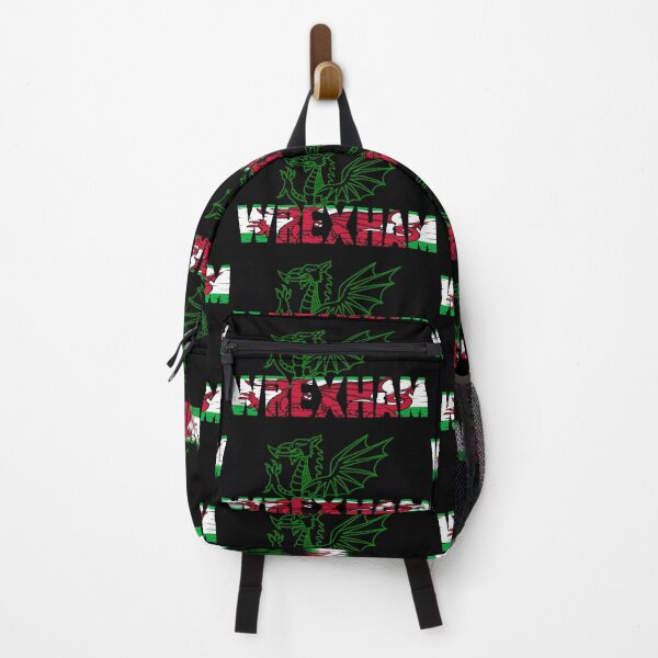 Item preview, WREXHAM GREEN WELSH FLAG DRAIG GOCH RED DRAGON designed and sold by Marni Scofidio Desi9ns.