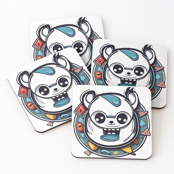 Item preview, Sweet panda bear patch designed and sold by signenordic.