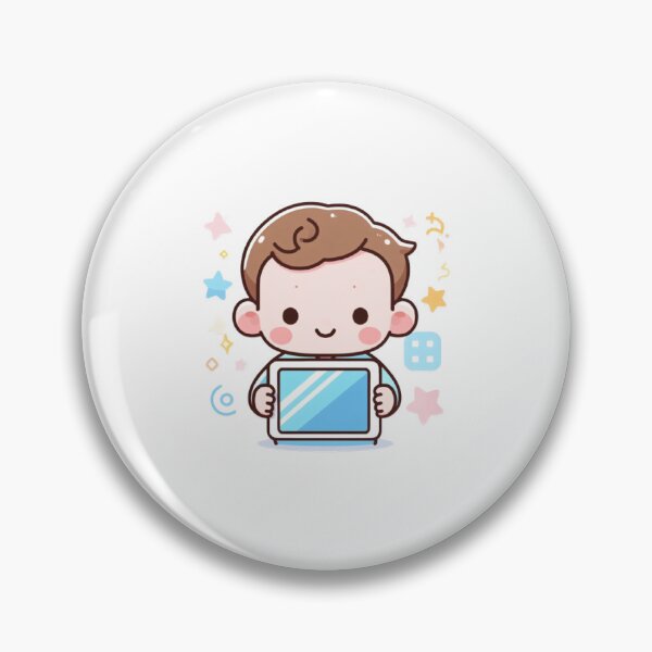 Item preview, Cute Gadget Explorer: Happy Baby Cartoon Tee designed and sold by LoveDesignMania.