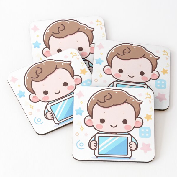 Item preview, Cute Gadget Explorer: Happy Baby Cartoon Tee designed and sold by LoveDesignMania.