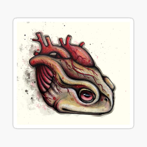Item preview, Frogheart designed and sold by A Curious Bestiary.