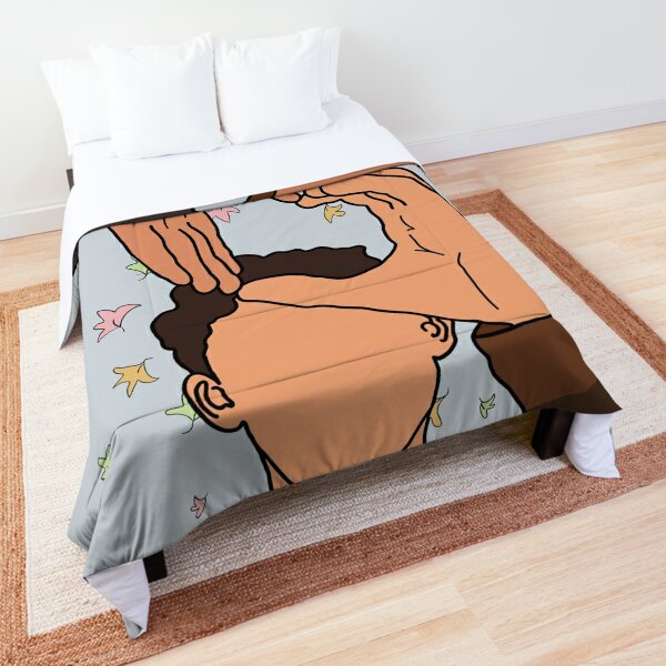 Heartstopper Nick & Charlie digital art  Comforter